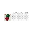 thumbnail image 5 of Suealasg Infant Newborn Girls Christmas Velvet Romper 3M 6M 12M 18M Long Sleeve Lapel Lace Trim Button Bodysuit Baby Girls Spring Fall One Piece Clothes, 5 of 7