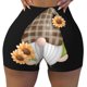 thumbnail image 2 of Fotbe Sunflower Gnomes 4 Shorts Sin Costuras – Shorts Deportivos de Cintura Alta para Mujer, Elásticos para Gimnasio, Yoga, Running o Ciclismo-Large, 2 of 8