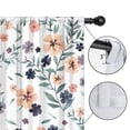 thumbnail image 4 of Blackout Kids Curtains,Pioneer Flower Floral Print Pattern Childrens Insulated Curtains Set Of 2,Bedroom Essentials,Toddler Room Decor 42"x54", 4 of 5