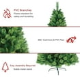 thumbnail image 5 of Jeco 6.5' Unlite Artificial Christmas Tree With Metal Base, 5 of 8