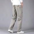 cllios Cargo Pants for Men Big and Tall Multi Pockets Pants Outdoor