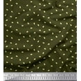 thumbnail image 1 of Soimoi Silk Fabric Avocado Shirting Print Fabric by The Yard 42 Inch Wide, 1 of 1