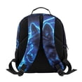 thumbnail image 5 of KUIFORTI Wolf Lighting Toddler Backpack Boys Kids School Bag with Multiple Storage Pockets Adjustable Straps 13.5 Inch for Preschool Kindergarten Daily Use, 5 of 7