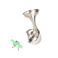 thumbnail image 1 of Injueey Tope de puerta de acero inoxidable sin perforar, soporte silencioso a prueba de viento, resistente al agua, herrajes para muebles de Decoración del hogar Color Acero, 1 of 6