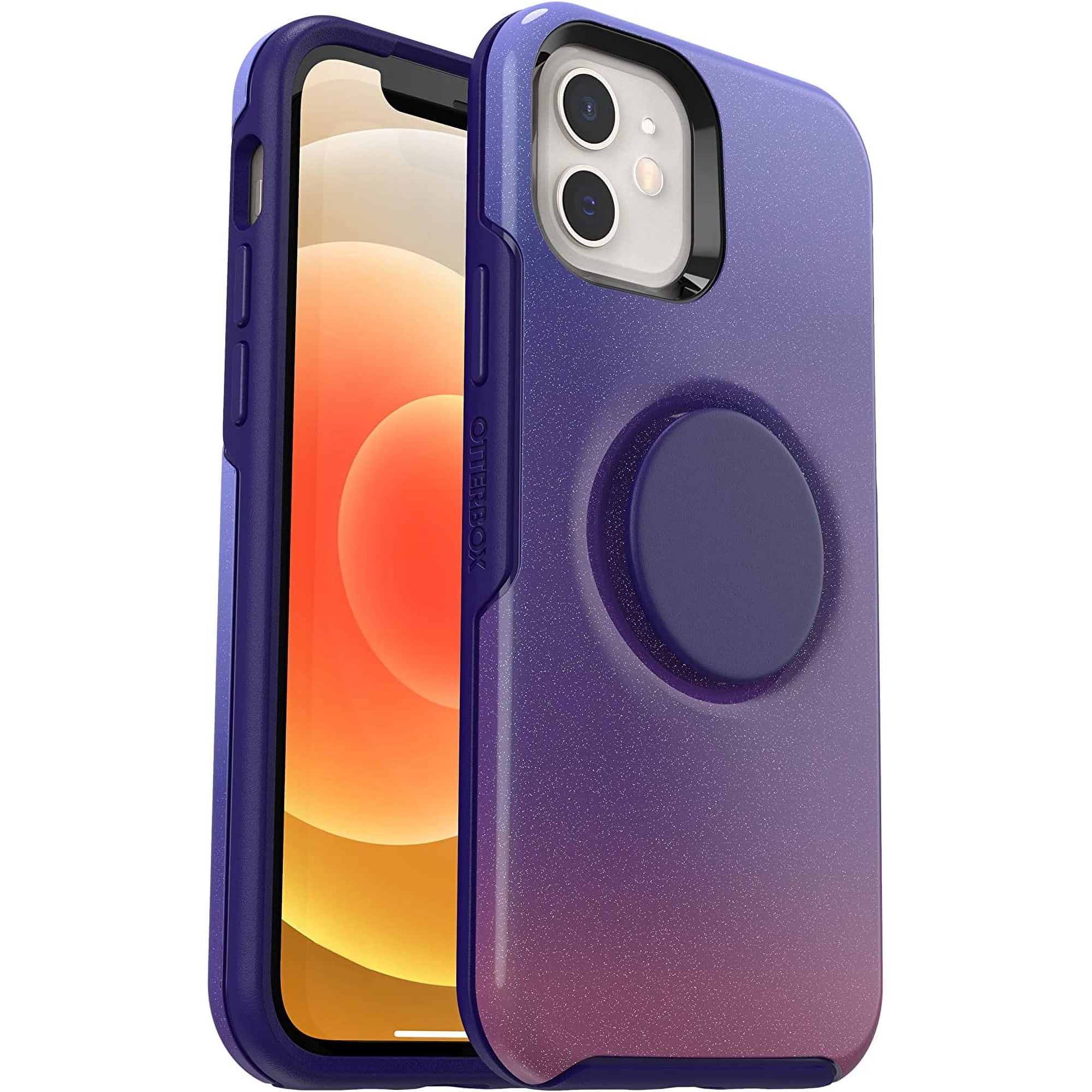 OtterBox + Pop Symmetry Series Case for iPhone 12 Mini - Violet Dusk