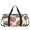 Multicolour 2, variant on Boho Gym Bag for Women, Duffle Bag for Travel Sport, Chicken Rainbow Lightweight Waterproof Carry on Weekender Dance Yoga Workout Bags