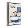 thumbnail image 3 of Stupell Industries Rustic Lodge Brown Floating Frame Canvas Art, 17 x 21, by Kim Allen, 3 of 8