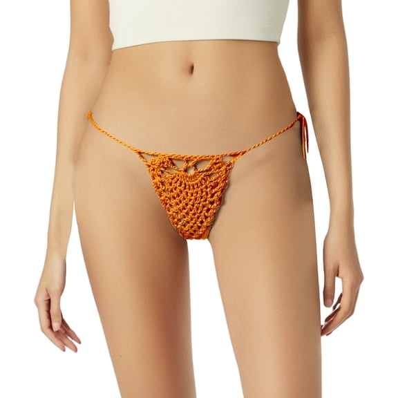 Women's Summer Solid Color Fashion Retro Style Beach Woven Flower Bud Hollow Shorts Swimming Trunks Swim Pants for Boys 6-7 Board Shorts for Women Skirted Bathing Suits for Women Girls Bikini Bottoms