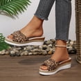 thumbnail image 5 of SACFOF Women's Orthopedic Platform Wedge Sandals with Ankle Strap Summer Dressy 2026 Boho Espadrille Sandals for Beach Travel, 5 of 6