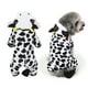 thumbnail image 2 of FELTECHELECTR Disfraz de Halloween para perro, disfraz de vaca lechera, mono para cachorro, talla M, 2 of 7