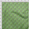 thumbnail image 4 of oneOoneViscoseJerseyGreenFabricAnimalWithFlowerDiyClothingQuiltingFabricPrintFabricByYard60InchWide, 4 of 4