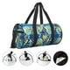 thumbnail image 3 of Fotbe Hawaiian Style Bolsa Deportiva de Lona Plegable con Estampado, Bolsa de Gimnasio con Bolsillo Seco/Húmedo, Bolsa de Viaje Ultraligera de Gran Capacidad, 3 of 6