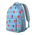 thumbnail image 2 of Trendy Geometric Shapes Texture Print Backpack, Durable Laptop Bookbag for College, School, Work, Large Capacity Travel Daypack with Organizer, Gift Idea, 2 of 6