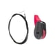 thumbnail image 1 of Riwesomey Acelerador de césped, modelo Universal rojo, Cable de freno, interruptor de cortacésped, pedales de acelerador, juego Universal, acelerador de Vehículos, repuestos y accesorios Mis Riwesomey VI018210-00B, 1 of 6