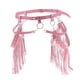 thumbnail image 4 of Cadena de Cuerpo de Cinturón Punk Zulema con Borla de Metal Rosado, 4 of 8