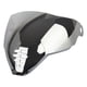 thumbnail image 4 of Visor de lente de casco à moto, repuesto de protección facial , suministros de piezas de protección facial aptos para Plata shamjiam  Visera de la lente de los cascos, 4 of 6