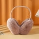 thumbnail image 3 of Cute Foldable Warm Earmuffs, Anti-freeze, Stylish, Khaki, 3 of 6
