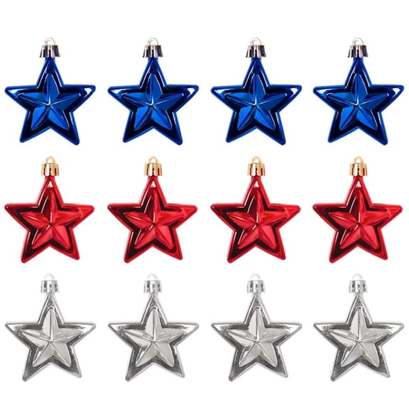 12PCs Usa Decorations,4th Of July Decorations,Patriotic Decor,Home Decorations,Bulk Patriotic Party Favors Assortments for Patriotic Memorial Day Party Rewards Prizes