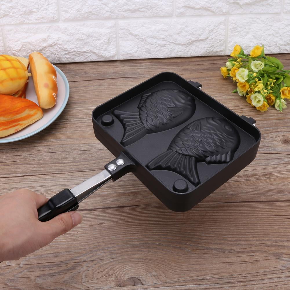 OTVIAP Waffle Pan Maker, Fishshaped Cake Pan,NonStick Bakeware Waffle
