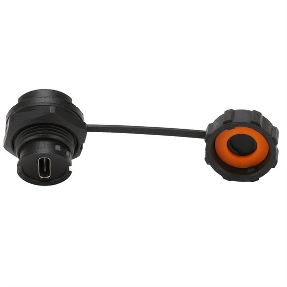 Conector de montaje en panel, conector tipo C impermeable Conector industrial hembra Conector de enchufe hembra Funcionalidad versátil