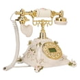 thumbnail image 3 of Retro Landline, Stable Button Dialing Hands Free Vintage Telephone  For Home For Cafe For Office, 3 of 8