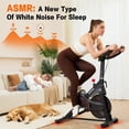 thumbnail image 3 of HXD-ERGO Exercise Bike Magnetic Home Stationary Bike with Free App Quiet Indoor Cycling Bike with 350lbs,with LCD Monitor Height-Adjustable Padded Seat, 3 of 9