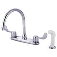 thumbnail image 1 of Kingston Brass KB782 8 in. Kitchen Faucet With Blade Handles, 1 of 2