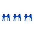 thumbnail image 2 of Bloque de Dirección Ounissouiy 2 Piezas para Coche Deportivo ARRMA 1/8 Azul, 2 of 6