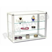 Glass Countertop Display Case Store Fixture Showcase #SC-KDTOP