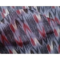 thumbnail image 4 of oneOone Silk Tabby Fabric Arrow Ikat Print Sewing Fabric BTY 42 Inch Wide, 4 of 4