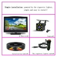 thumbnail image 1 of 4.3/5 Inch Car LCD Monitor Rear View Backup Camera For Vehicle Van Night Vision Reverse Video Parking System Easy Installation ,Clear Images, 1 of 7