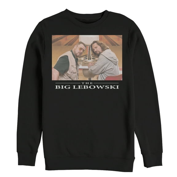 Men's The Big Lebowski Bowling Buddies  Sweatshirt Black Small