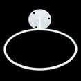 thumbnail image 2 of Basketball Ball Hand Holder Wall Mount Rack Softball Display Metal Storage Rack White, 2 of 9