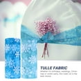 thumbnail image 3 of unbranded Tul En Rollo Para Y Embalaje Regalo Con De Copos De Nieve, 3 of 8