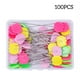 thumbnail image 2 of DressMinking Pasados ​​Bordado Posicionamiento DIY Craft Fijación Sastre Quilting Costura Agujas Herramientas Accesorios Color Random Flower 100pcs tholdsy HA012259-17, 2 of 6