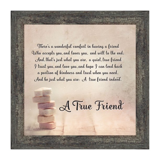 Best Friend Gifts Birthday For Women Bridesmaid Friendship Gift Thank You Housewarming A True 4x6 Picture Frame 8607 Com Best Friend Gifts Birthday For, Top Housewarming Gifts