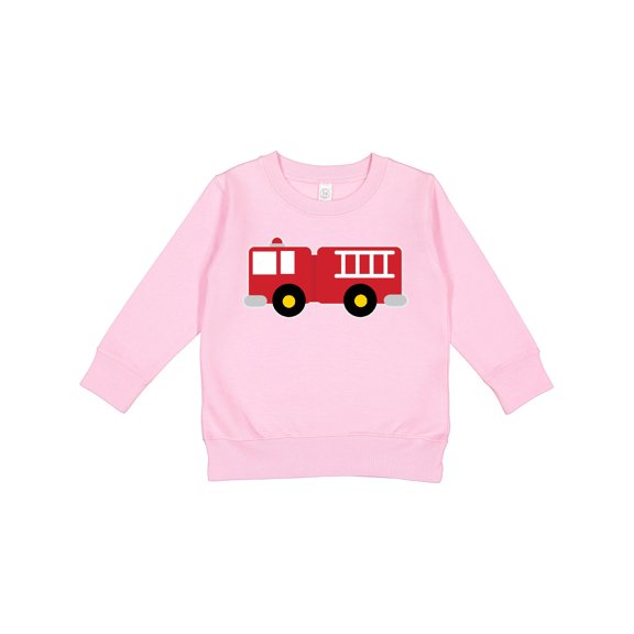 Inktastic Fire Truck Childs Fireman Toddler Sweatshirt
