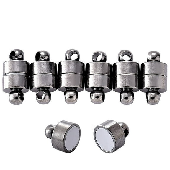 Strong Magnetic Clasps for Necklace Bracelet Jewelry Findings 12x6mm Set of 20