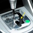 thumbnail image 3 of Car Automatic 4AT Gear Shift Dust Cover Shift Lever Panel Trim Strip for Peugeot 307 2008 Citroen C4 C-Quatre 408, 3 of 5