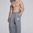 thumbnail image 4 of YSUEJPF Mens Joggers Workout Athletic Sweatpants Quick Dry Lightweight Running Pants Elastic Waist Breathable Mesh Sweat Pants, 4 of 9
