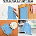 thumbnail image 7 of GZHJMY Blue Kitchen Dish Towels 4 Piece,Absorbent Soft Dishcloths Towels Reusable Hand Towels Quick Drying Cleaning Cloth, Tea Towels,18" x 28" Washcloths Decorative Towels, 7 of 7