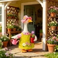 thumbnail image 5 of Qjidjing Porch Goose Statue Outfit, for 23 Inch, Garden Goose Ornament Costume, Outdoor Yard Festival Holiday Decoration, 5 of 6
