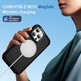 thumbnail image 5 of Dteck for iPhone 14 Pro Case with Camera Stand, Military-Grade Drop Protection Magnetic Phone Case Compatible with MagSafe Accessories, All Black, 5 of 9