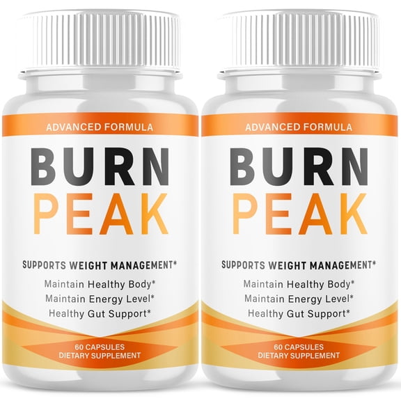 Burn Peak Advanced Formula Pills Supporting Energy and Healthy Lifestyle BurnPeak 120 Capsules