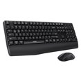thumbnail image 1 of Set de Teclado y Ratón Inalámbricos Seenda COE200 Ergonómico Negro, 1 of 7