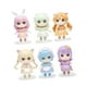 thumbnail image 5 of 6 Piezas de Figuras de Muñecas de Princesas para Decoración de Escritorio, Suministros de Recuerdo para Fiestas Temáticas, 5 of 9