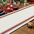 thumbnail image 3 of Christmas Table Runner Simple Stripe Merry Christmas Long Runners for Winter Xmas Home Kitchen Dining Table Decoration 13 x 90 Inch, 3 of 5