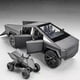 thumbnail image 2 of 1:32 Tesla Cybertruck Off Road Vehicle Die Cast Model Car Sound & Light Beach Motorcycle Hobby Collectible Birthday Gift For Boy, 2 of 4