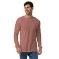 thumbnail image 2 of Long Sleeve Tee (Unisex) (Heather Mauve, XS), 2 of 2