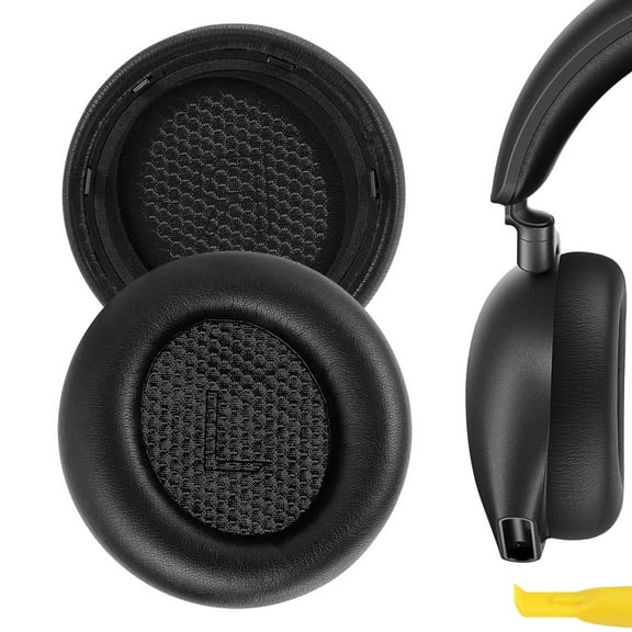 Geekria QuickFit Replacement Ear Pads Compatible with Alienware AW920H Headphones, Repair Parts (Black)